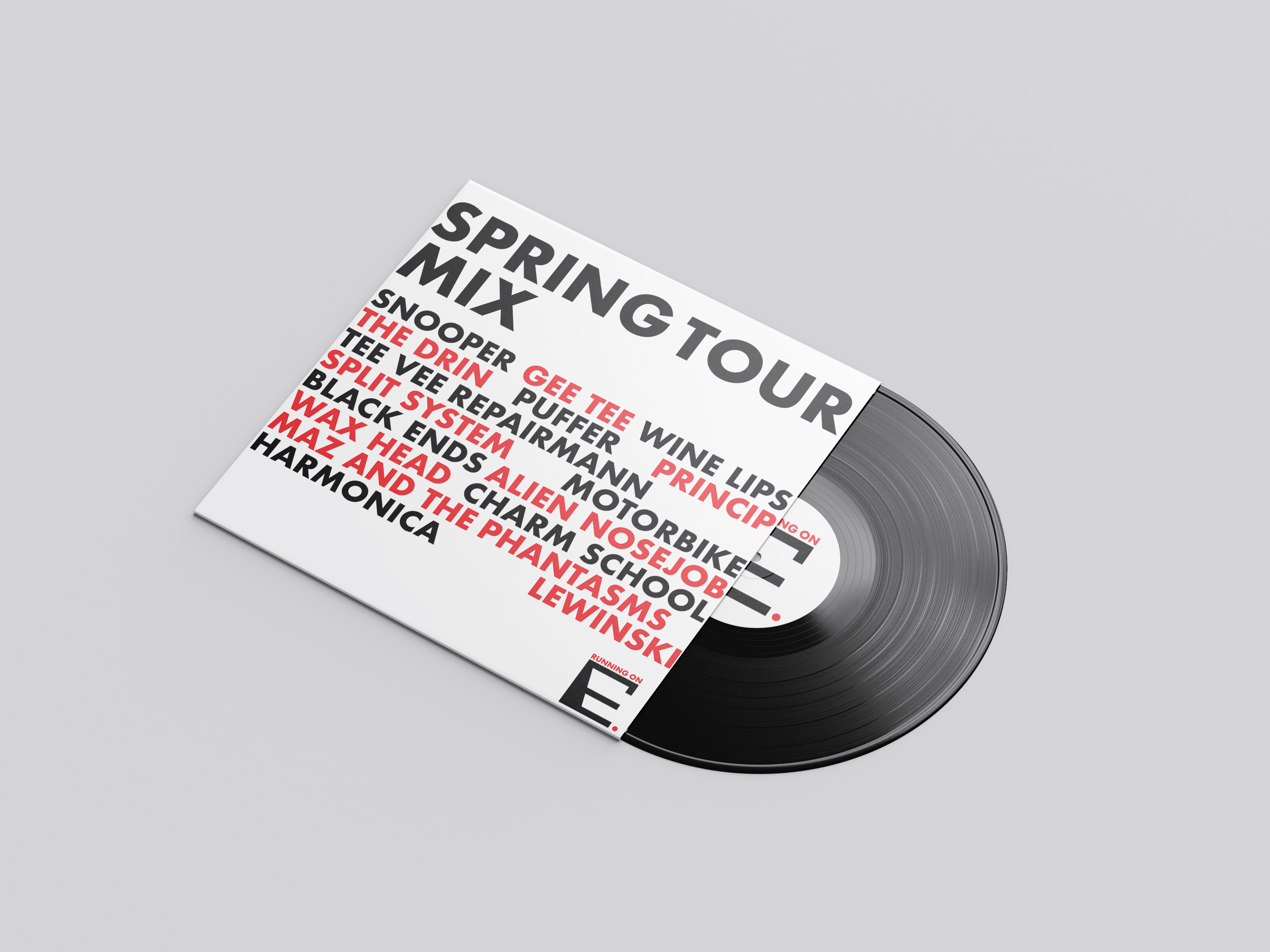 Running on Empty — LP mockup 1