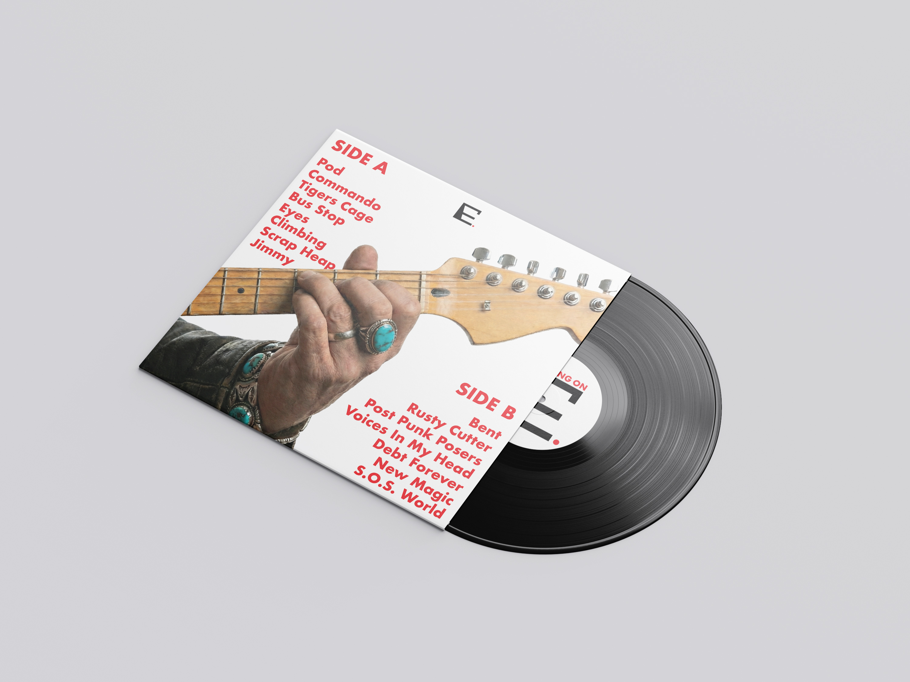 Running on Empty — LP mockup 2