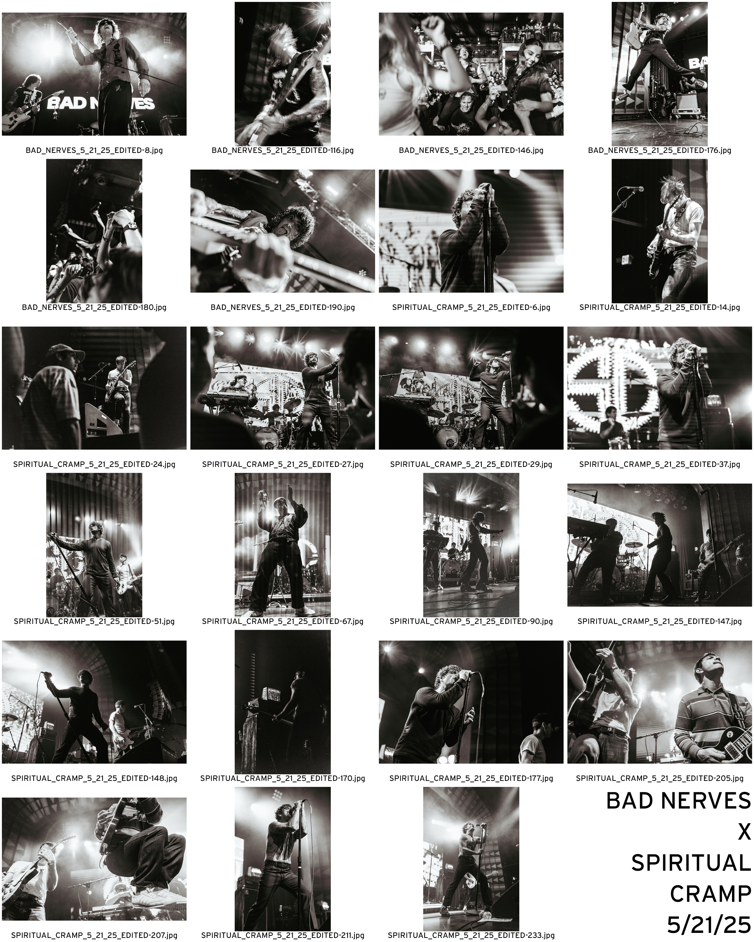 SFSG Magazine — contact sheet