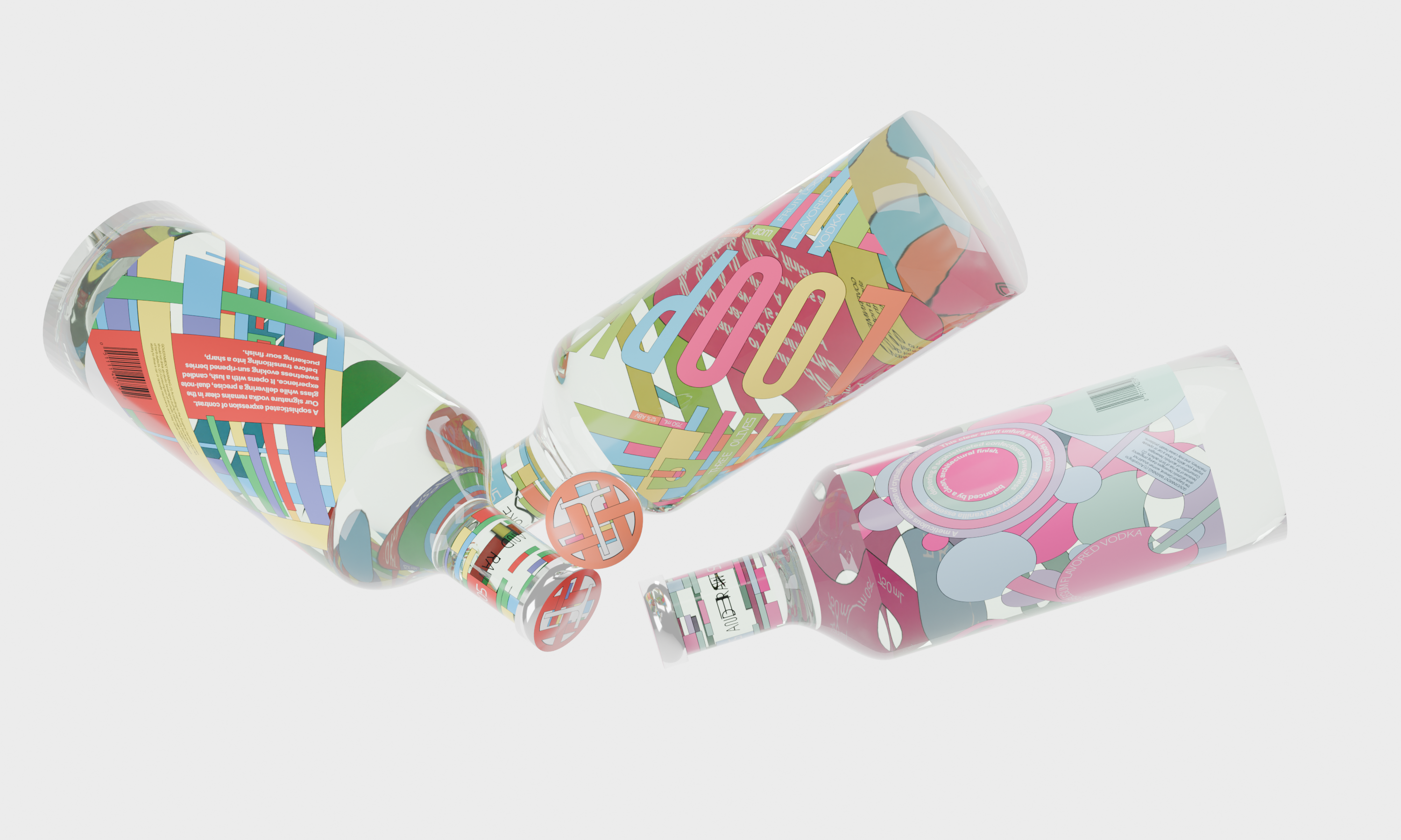 Three Olives lineup mockup