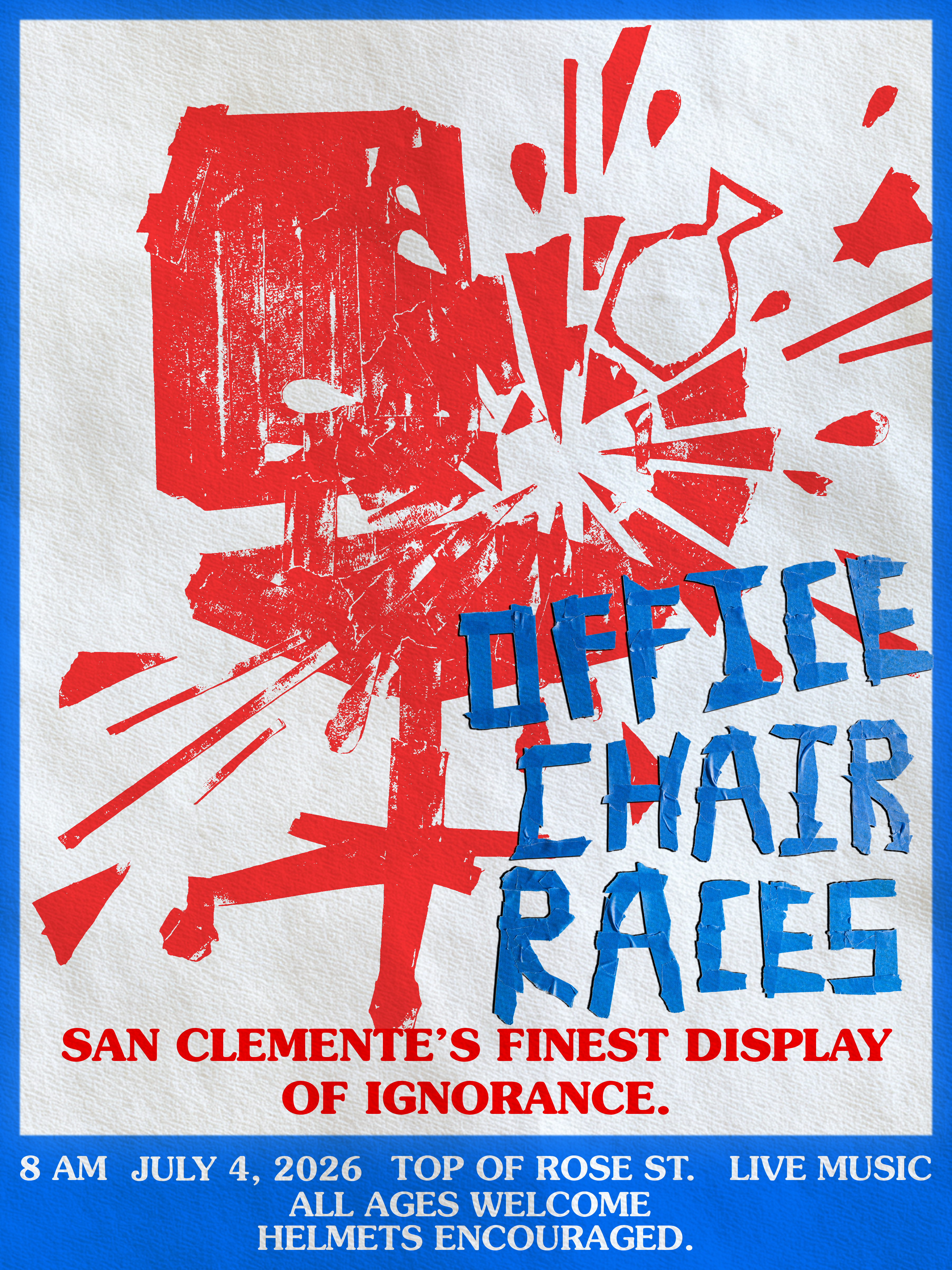 Office Chair Races — poster B