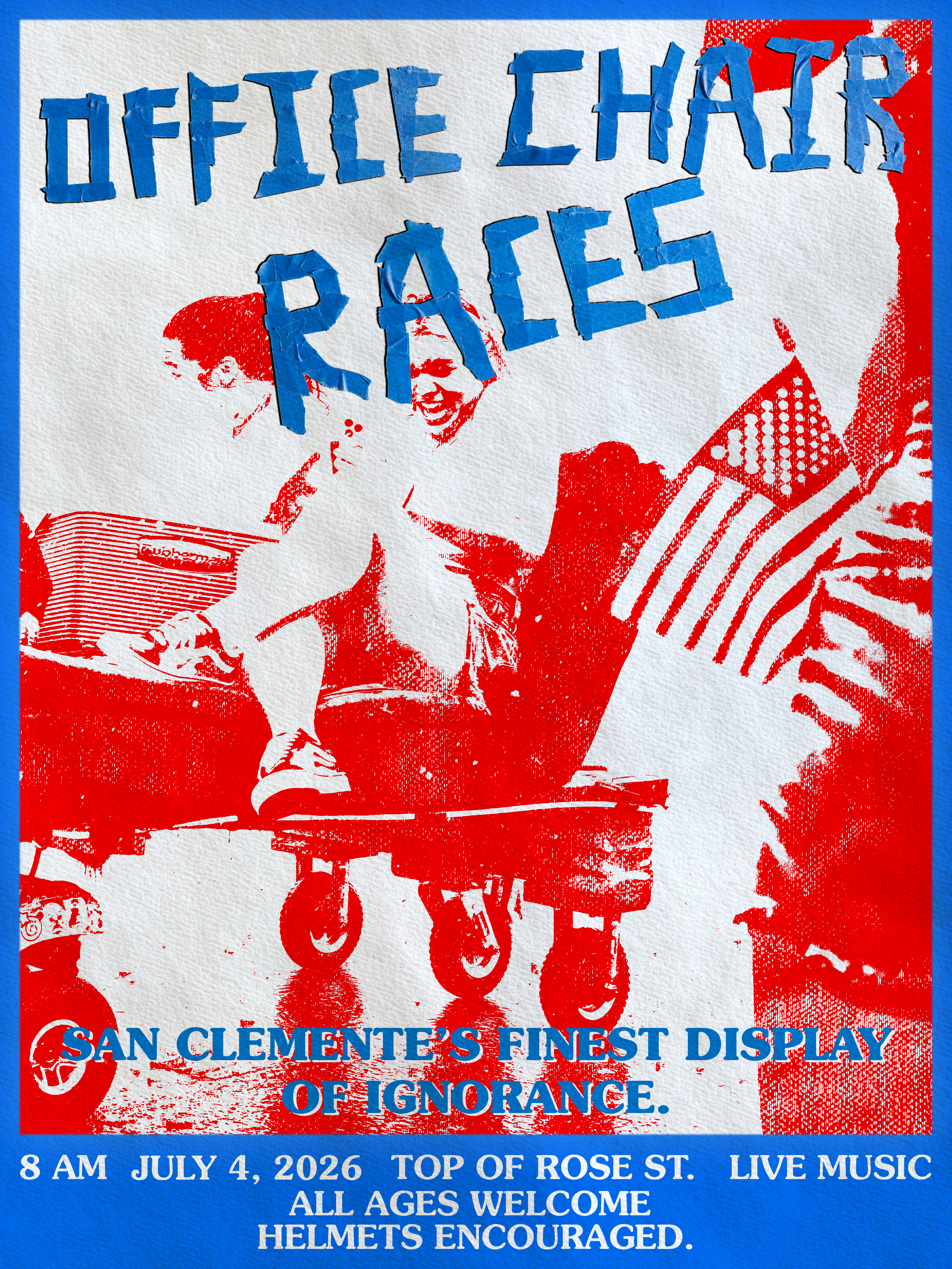 Office Chair Races — poster C