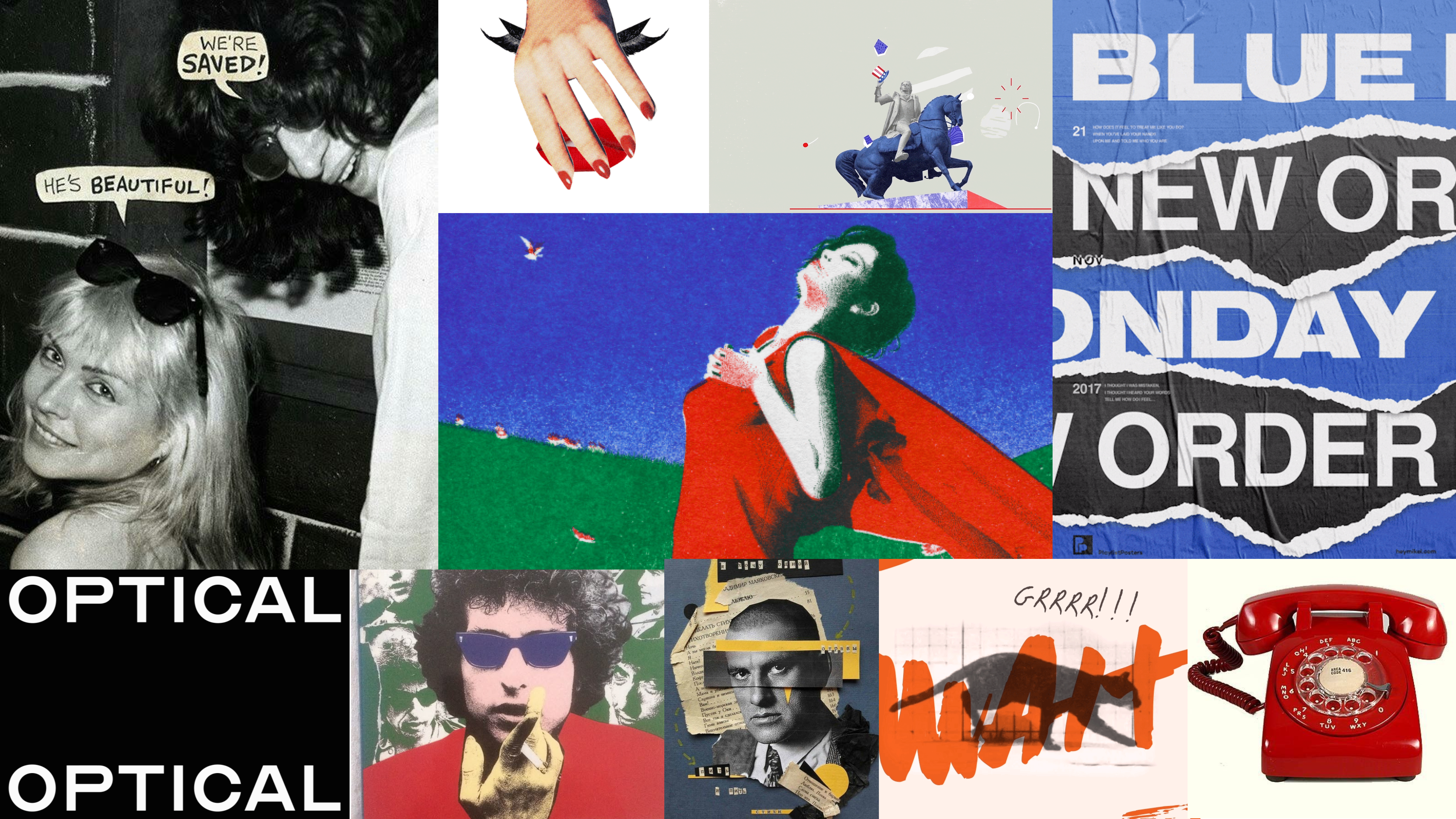 Hanging on the Telephone — moodboard